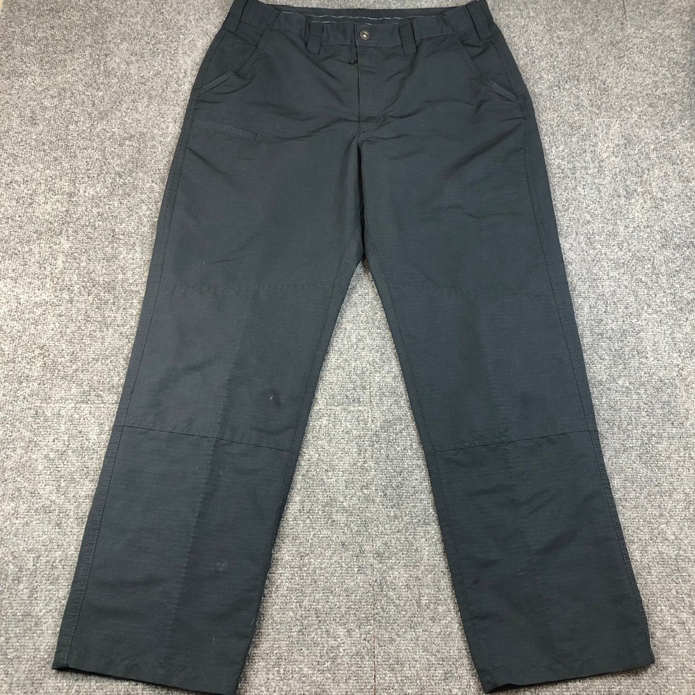 Propper Mens Black Tactical Ripstop Pants 36x32 Duty Work Trousers Cargo Style